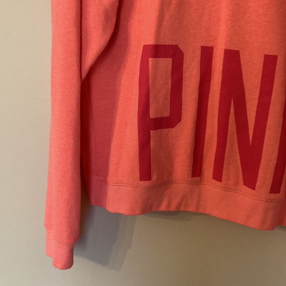 PINK by Victoria Secret 1/4 zip pullover size medium - Picture 8 of 10